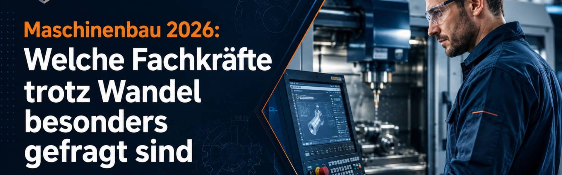 Maschinenbau 2026: Welche Fachkräfte trotz Stellenabbau und schwacher Nachfrage gebraucht werden